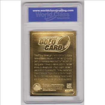 Graded Gem Mint 10 - Tom Brady 2005 Merrick Mint 23 Kt Gold Card