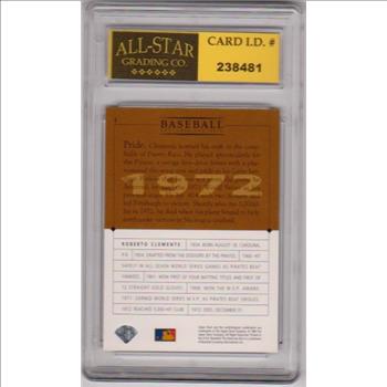 Graded 10 - Roberto Clemente 1994 Upper Deck GM #2 Card