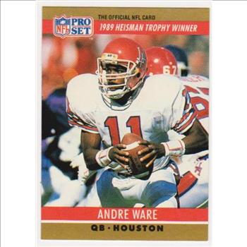 Wrong Front Error - Bo Jackson 1990 Pro Set Football Card