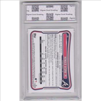 Graded Sigma Gem Mint 10 - Ronald Acuna Jr. 2026 Bowman #23 Card