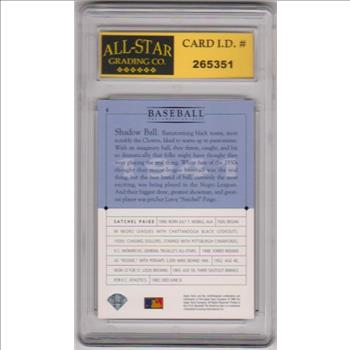 Graded 10 - Satchel Paige 1994 Upper Deck The American Epic GM #6 Card