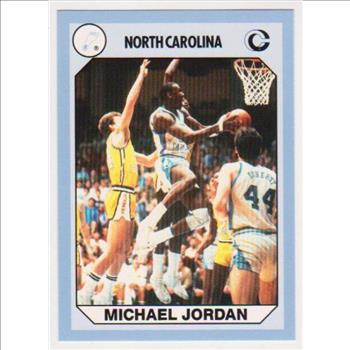 Michael Jordan 1990 North Carolina #3 College Card