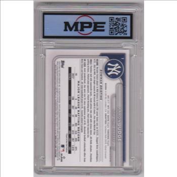 Graded MPE Gem Mint 10 - Aaron Judge 2024 Bowman #7 Card