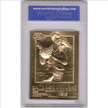 Rookie Graded Gem Mint 10 - Kobe Bryant 1996-97 Skybox EX-2000 23 Kt Gold Card