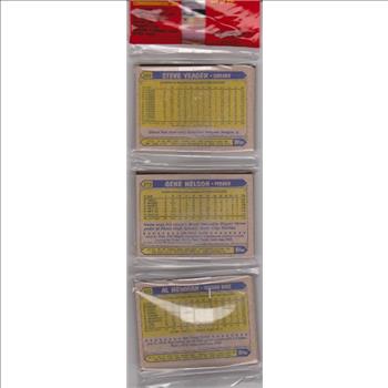 1987 Topps Baseball 49 Card Rack Pack w/ Lance Parrish On Front