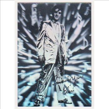 1993 Rockstreet Elvis Presley Hologram Promo - Only 25,000 Produced
