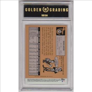 Graded GG Gem Mint 10 - Reggie Jackson 2006 Topps Rookie Of The Week #11 Card