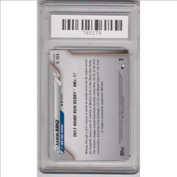 Graded Mint 9 - Aaron Judge 2020 Topps Update #U-264 Card