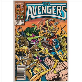 1987 The Avengers #283 Issue - Marvel Comics