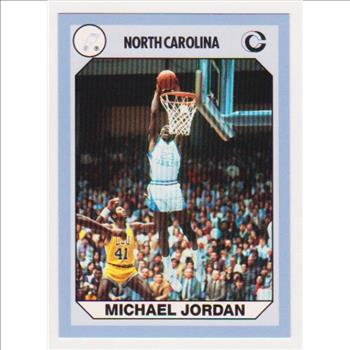 Michael Jordan 1990 North Carolina #93 College Card