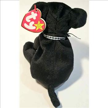 1999 Ty Beanie Baby Luke The Black Lab - New With Tags
