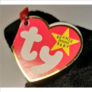1999 Ty Beanie Baby Luke The Black Lab - New With Tags