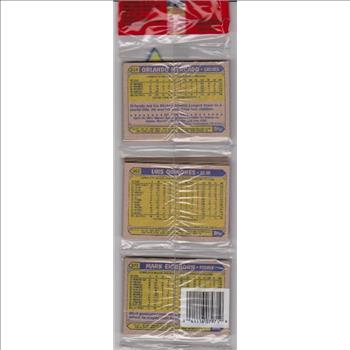 1987 Topps Baseball 49 Card Rack Pack w/ Dick Howser On Front