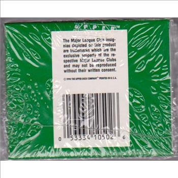Sealed 1990 Upper Deck High # Series 100 Card Factory Set