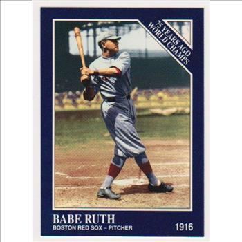 1991 Conlon Babe Ruth #145 PROTOTYPE Card - Scarce Promo