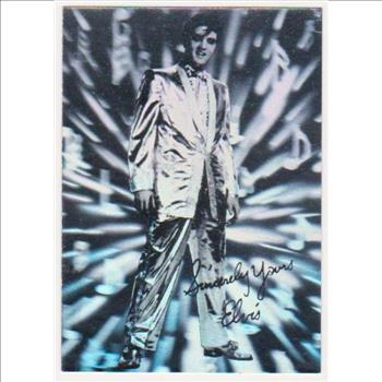 1993 Rockstreet Elvis Presley Hologram Promo - Only 25,000 Produced