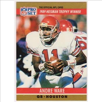 Wrong Front Error - Bo Jackson 1990 Pro Set Football Card