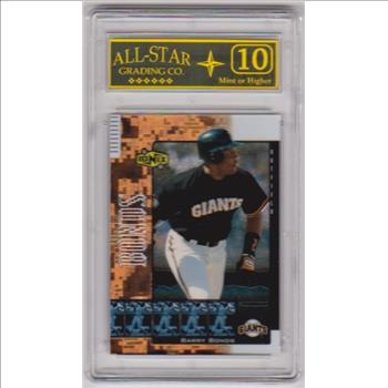 Graded 10 - Barry Bonds 2000 Upper Deck Ionix #24 Card