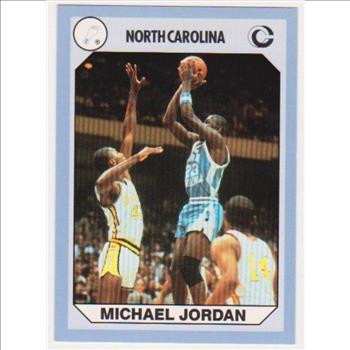 Michael Jordan 1990 North Carolina #44 College Card