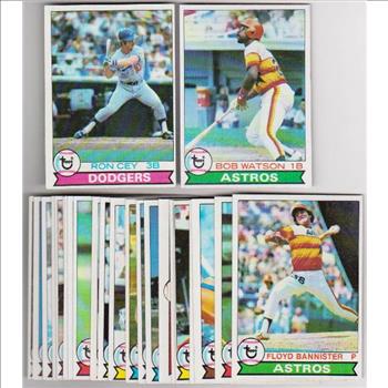 25 Different 1979 Topps Baseball Cards - Ron Cey + More