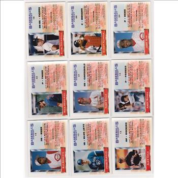 9 Different 1993 Topps Finest Cards w/ Alan Trammell + More