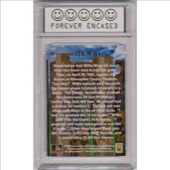 Labeled Mint 9 - Willie Mays 1994 Ted Williams Company #150 Card