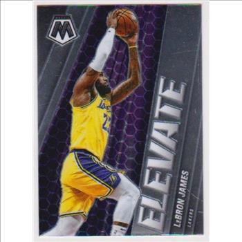 Lebron James 2020-21 Panini Mosaic #23 Card