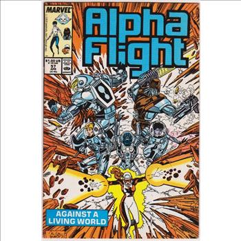1988 ALPHA FLIGHT #57 Issue - Marvel Comics