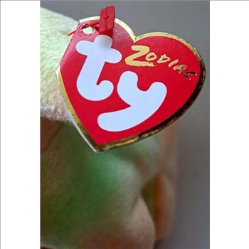 2000 Ty Beanie Baby Zodiac Rabbit - With Original Tags