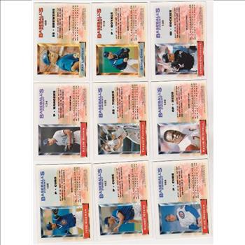 9 Different 1993 Topps Finest Cards w/ Andres Galarraga + More