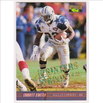 1 Of Only 725 Produced - Emmitt Smith 1995 Pro Line Series II Printers Proof #II-34 Insert Card