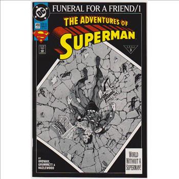 1993 DC Comics The Adventures Of Superman #498 Issue