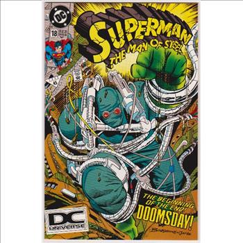 1992 DC Comics Superman The Man Of Steel  #18 Issue