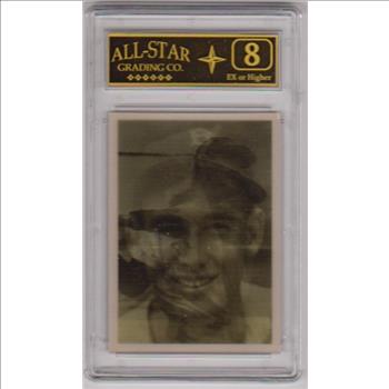 Graded 8 - Ted Williams 1986 Sportflics Decade Greats #25 Card