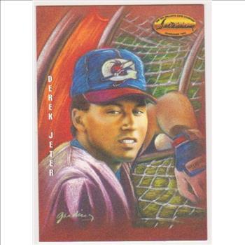 Derek Jeter Rookie - 1994 Ted Williams Company Gardiner Collection #DG-3 Dan Gardiner Insert Card