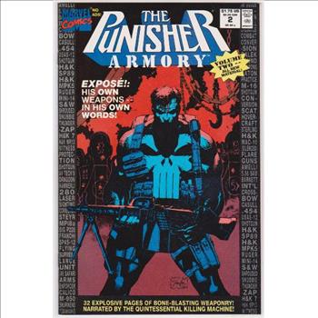 1991 The Punisher Armory #2 Issue - Marvel Comics