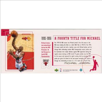 1999 Upper Deck Michael Jordan Career Set Jumbo #CC4 Card