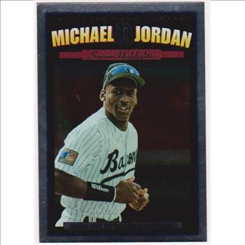 1994 Upper Deck Michael Jordan Season Highlights Jumbo #MJ-5 Card