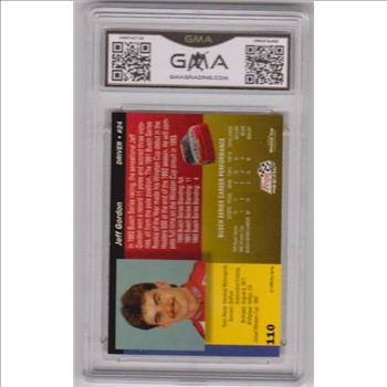 Graded Gem Mint 10 - Jeff Gordon 1993 Finish Line #110 Card
