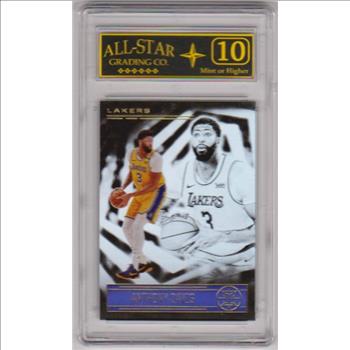 Graded 10 - Anthony Davis 2020-21 Panini Illusions #70 Card