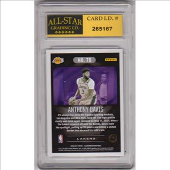 Graded 10 - Anthony Davis 2020-21 Panini Illusions #70 Card