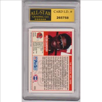 Rookie Graded 10 - Deion Sanders 1989 Pro Set #486 Card