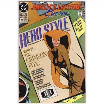 1991 DC Comics JUSTICE LEAGUE EUROPE #23 Issue