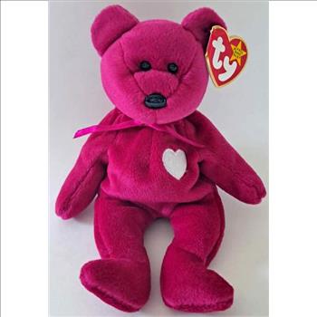 1999 Ty Beanie Baby Valentina The Bear - New With Tags