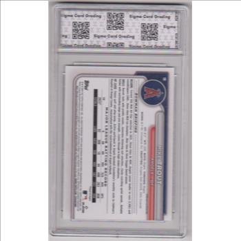 Graded Sigma Mint+ 9.5 - Mike Trout 2024 Bowman #19 Card