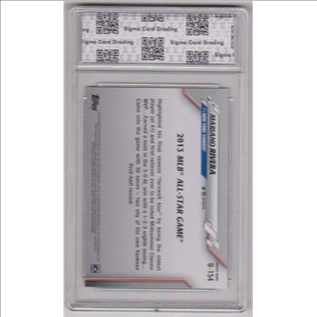 Graded Sigma Mint+ 9.5 - Mariano Rivera 2020 Topps Update #U-154 Card