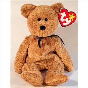 1999 Ty Beanie Baby FUZZ THE BEAR - New With Tags