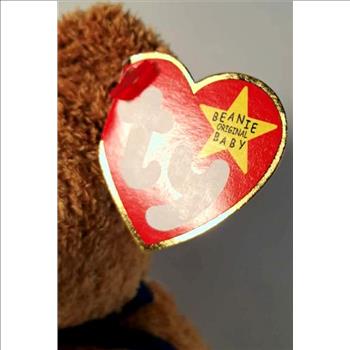 1999 Ty Beanie Baby FUZZ THE BEAR - New With Tags