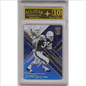 Graded 10 - Larry Csonka 2016 Donruss Elite #98 Card