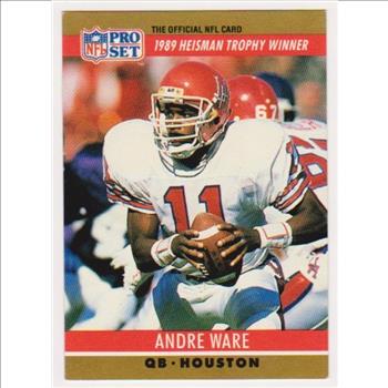 Wrong Front Error - Bo Jackson 1990 Pro Set Football Card